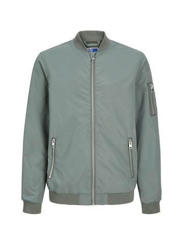 Bomberjack voor jongens in het groen van Jack & Jones Mini