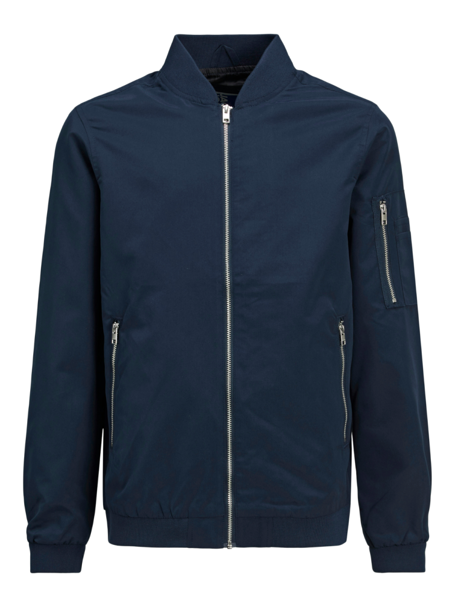 Bomberjack voor jongens in het blauw van Jack &Jones