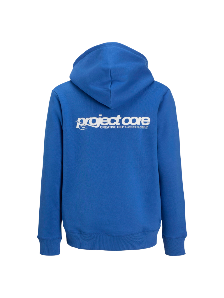 Hoodie van Jack & Jones Mini met rugprint