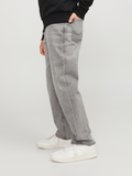 Jeansbroek relaxed fit in grijs voor jongens van Jack & Jones junior 