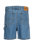 Nieuwe short voor jongens in denim blauw van Jack & Jones Junior