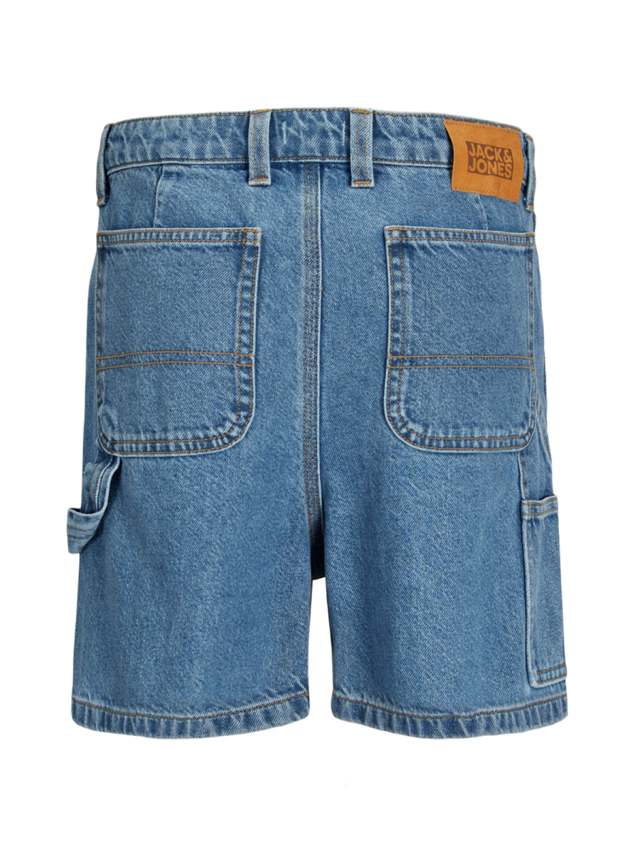 Nieuwe short voor jongens in denim blauw van Jack & Jones Junior