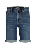 Short denim voor jongens in het blauw van Jack & Jones Mini