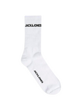Tennissokken voor jongens in het wit van Jack and Jones Junior
