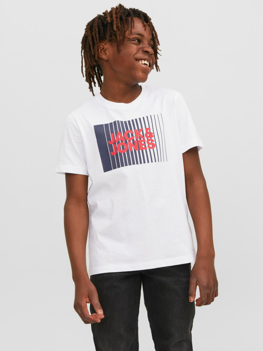 top van jack and jones Junior voor jongens met logoprint 